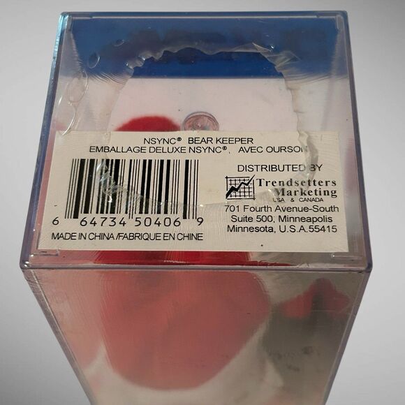 Vintage Justin Timberlake NSYNC  Limited Edition 7” Collectible Plush Bear Cub - Picture 16 of 16